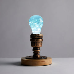 Table Lamp - Blue Hydrangea