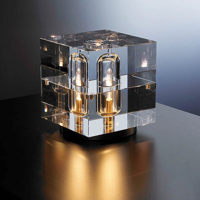 Crystal Bedside Table Lamp